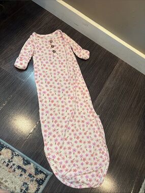 Caden Lane floral Tie-able Long Sleep Sack like new